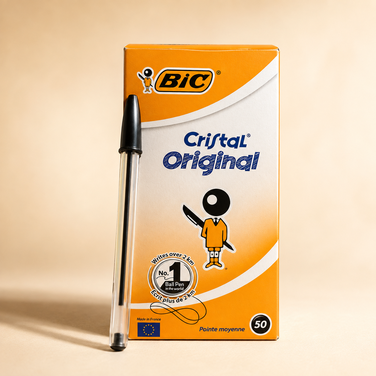 Stylo BIC Cristal Noir