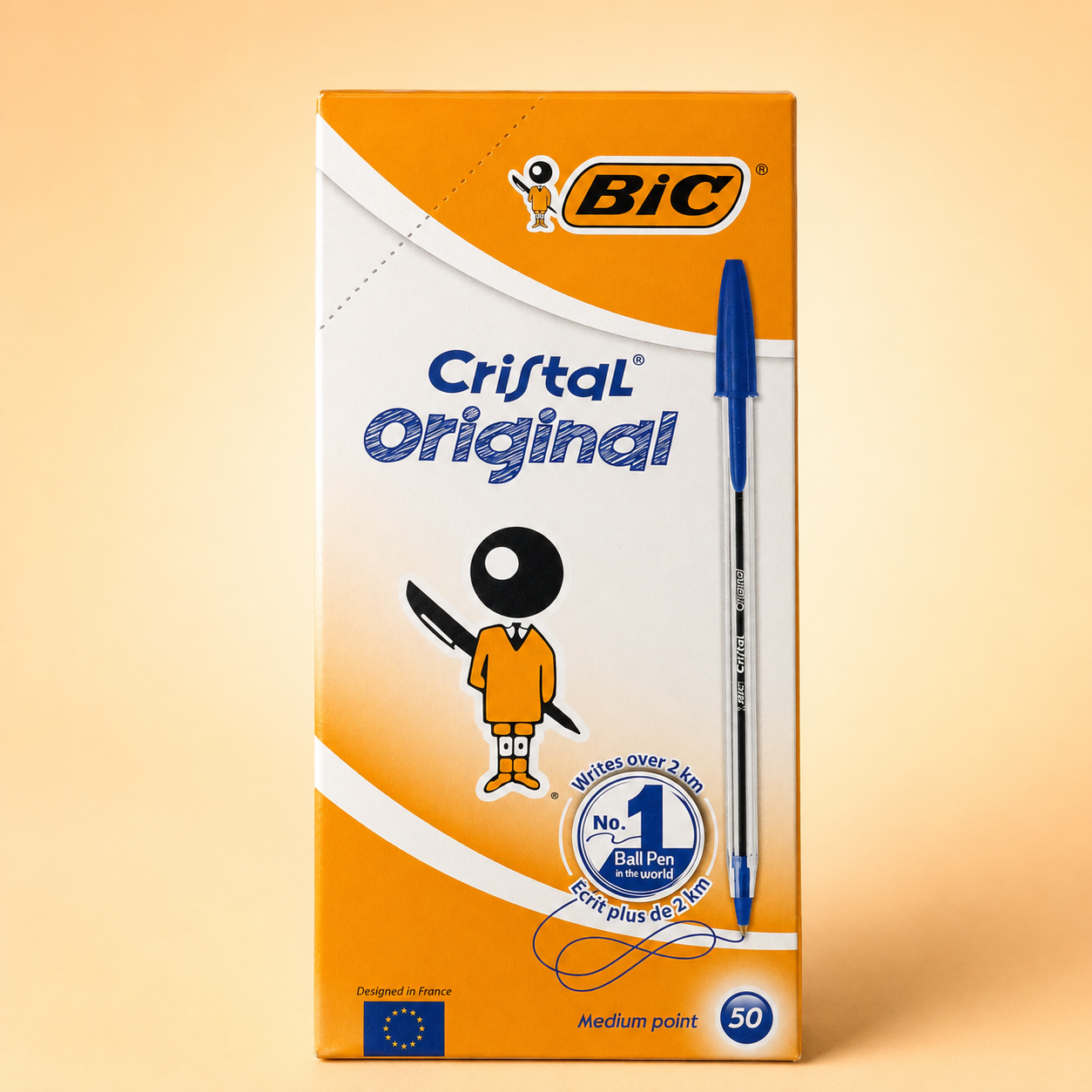 Stylo BIC Cristal Bleu