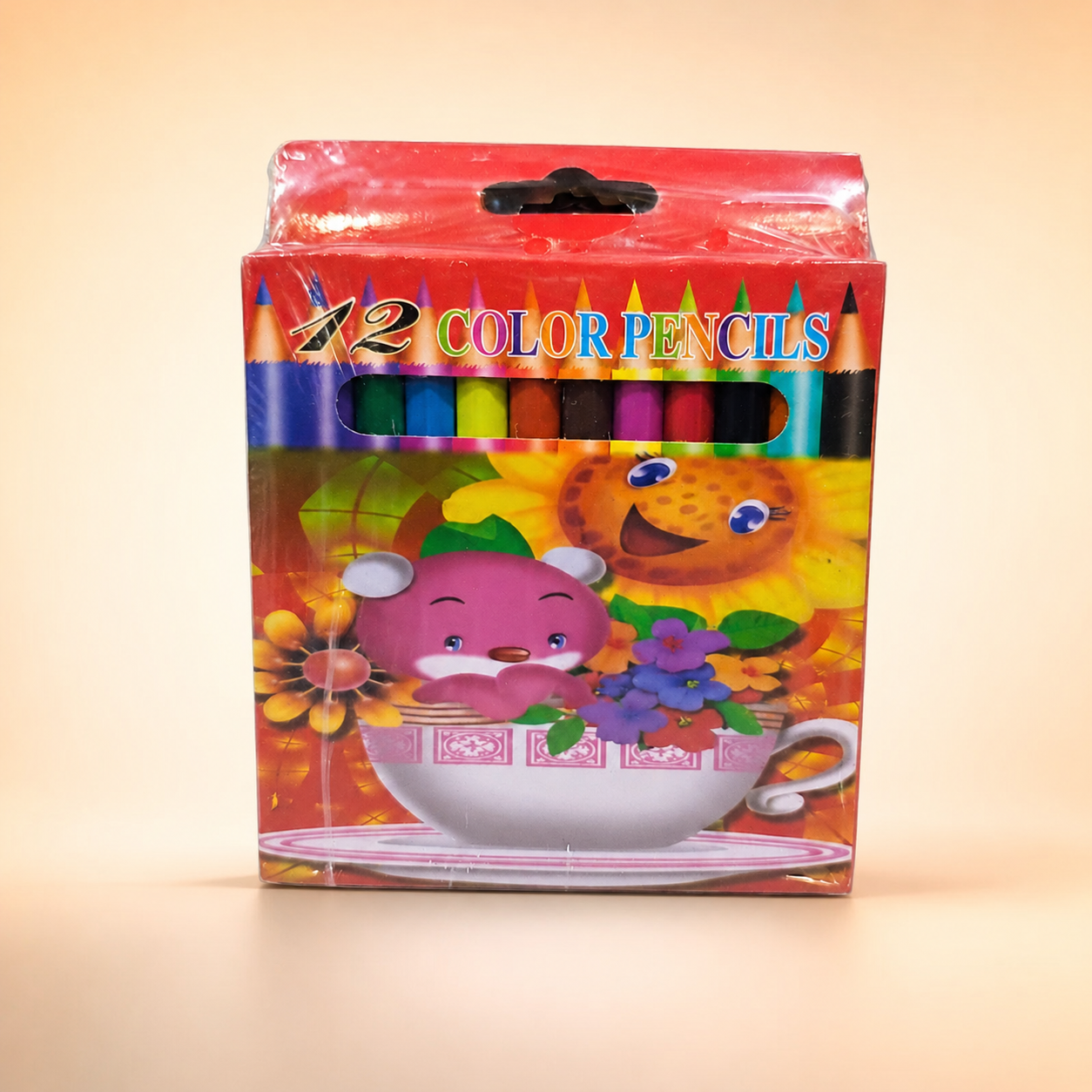 Crayons de couleur – boîte de 12