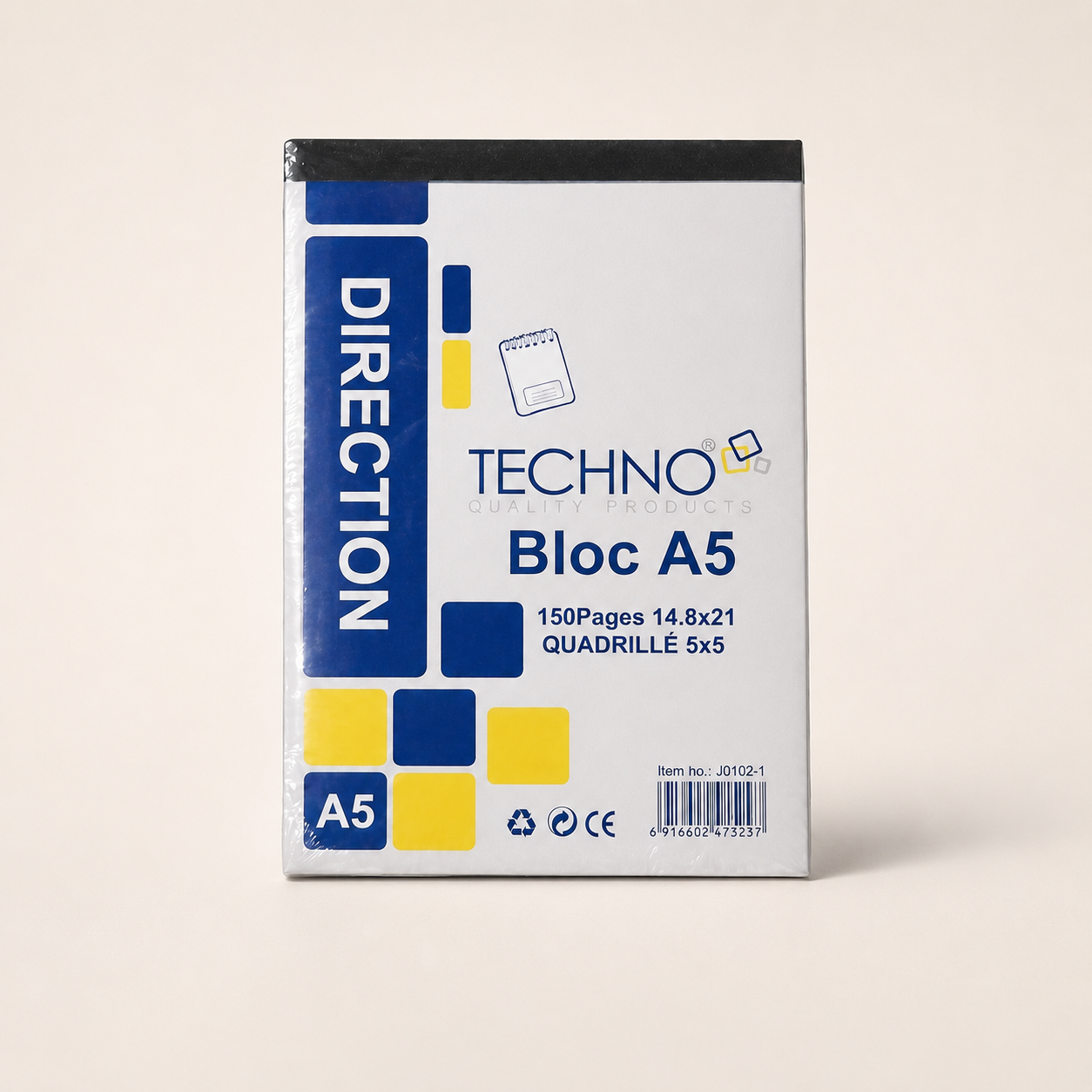 Bloc-notes A5 Direction Techno
