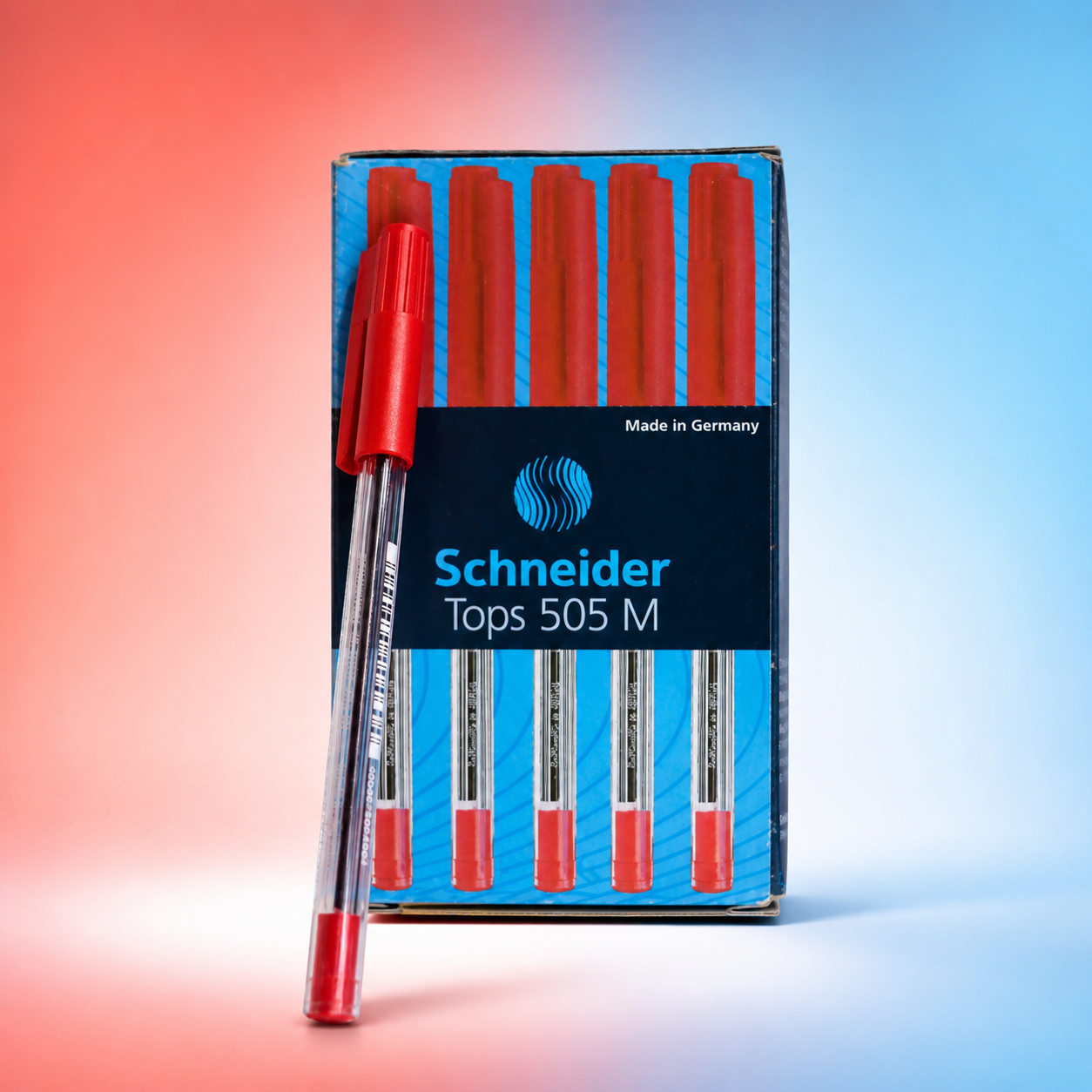 Stylo Schneider Rouge