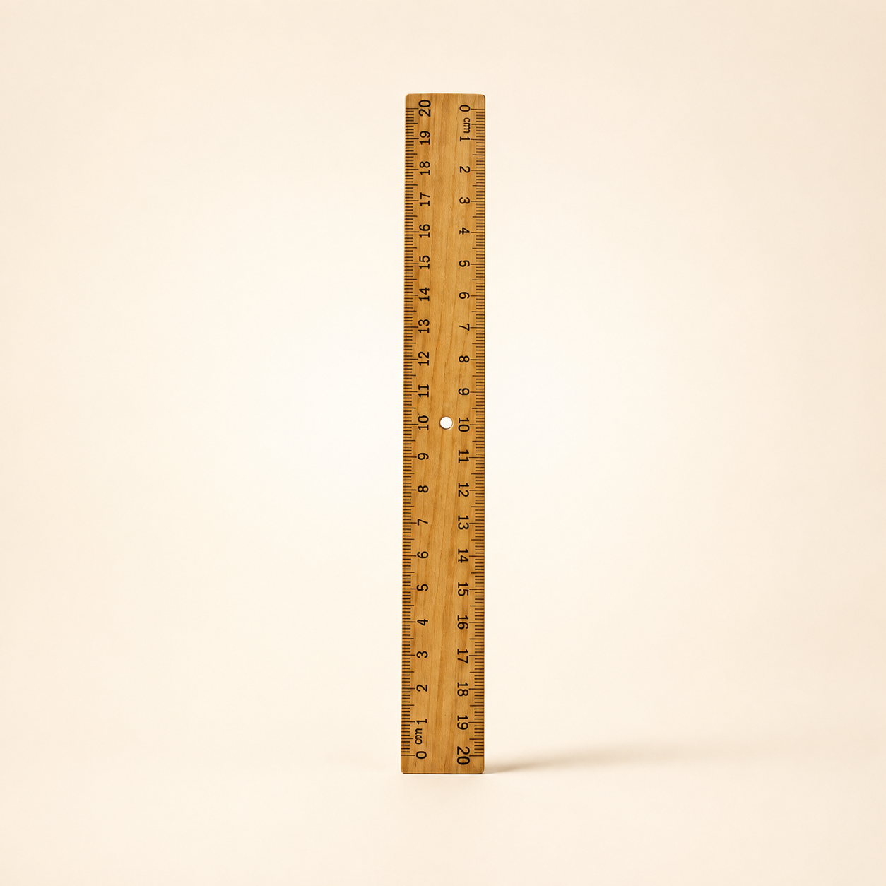 Règle en bois 20 cm