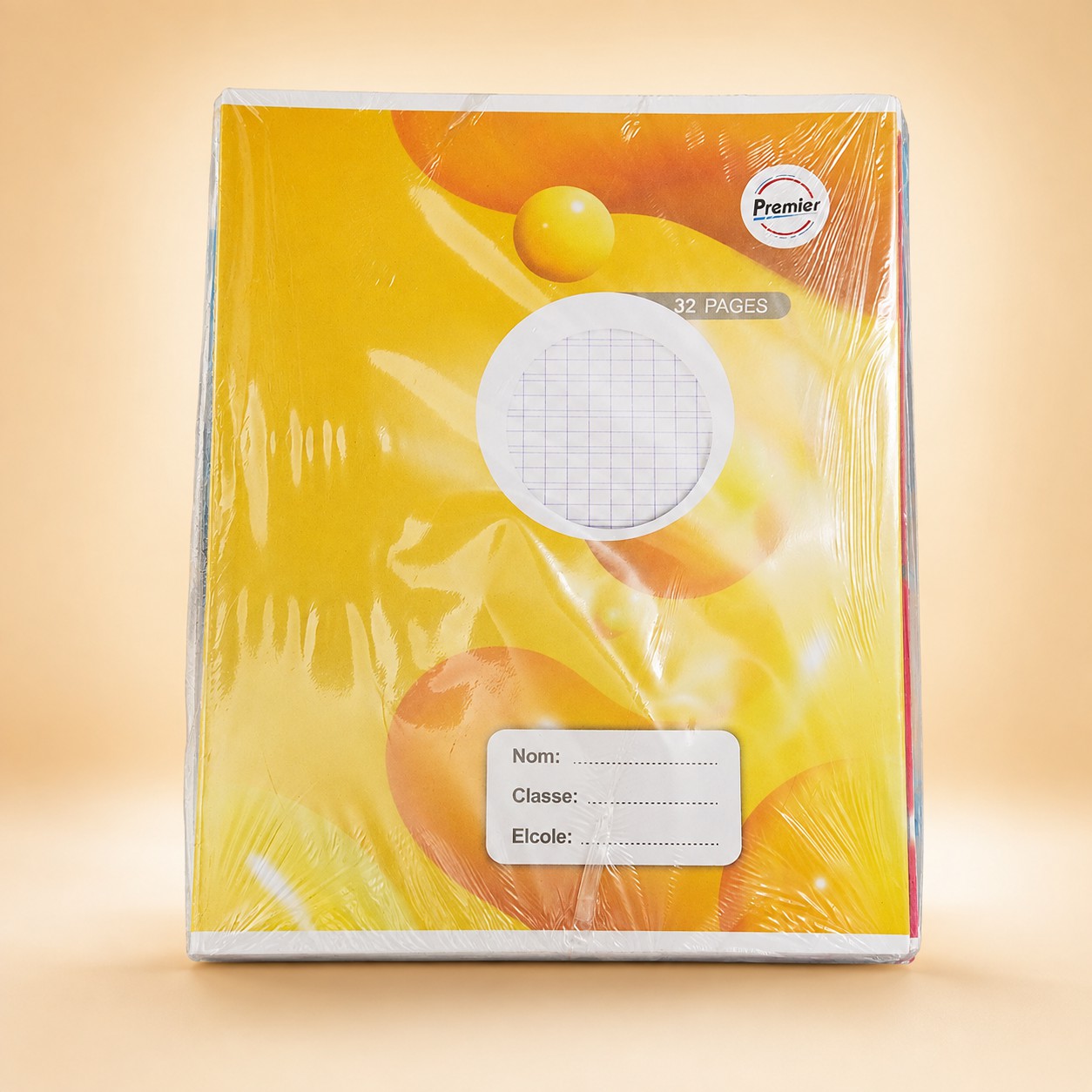 Cahier double ligne