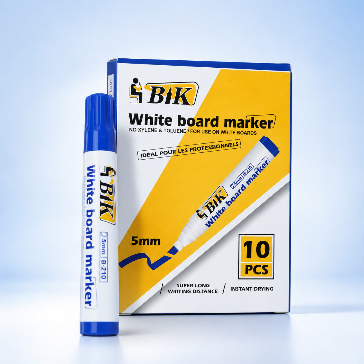 Marqueur Whiteboard BIK Bleu