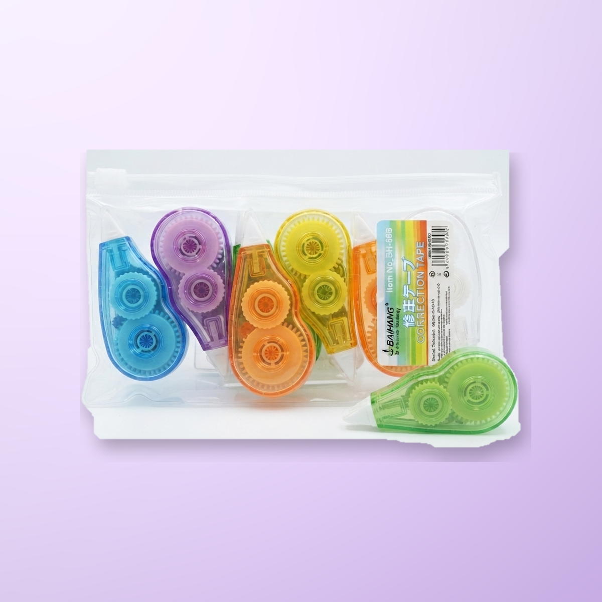 Ruban correcteur compact coloré