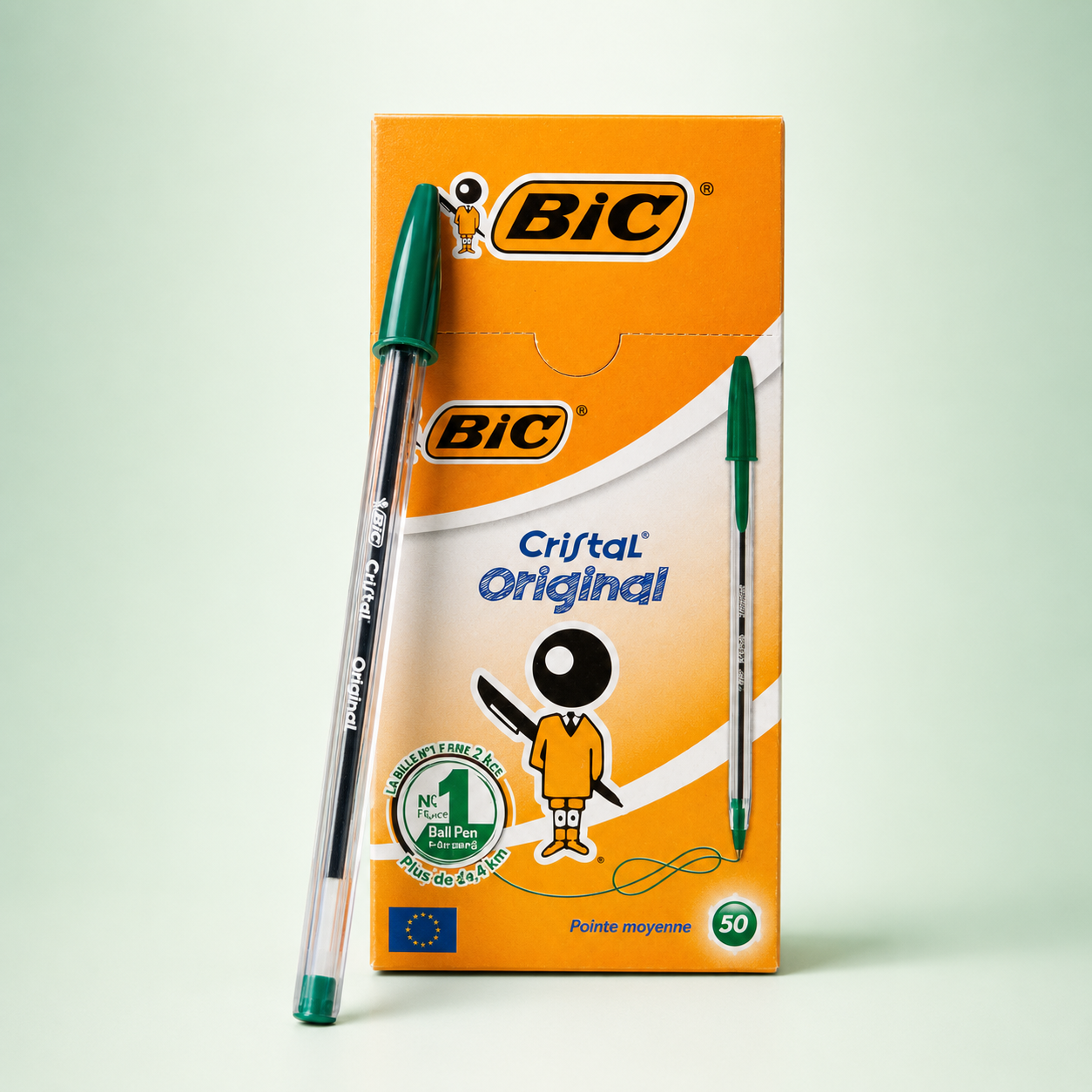 Stylo BIC Cristal Vert