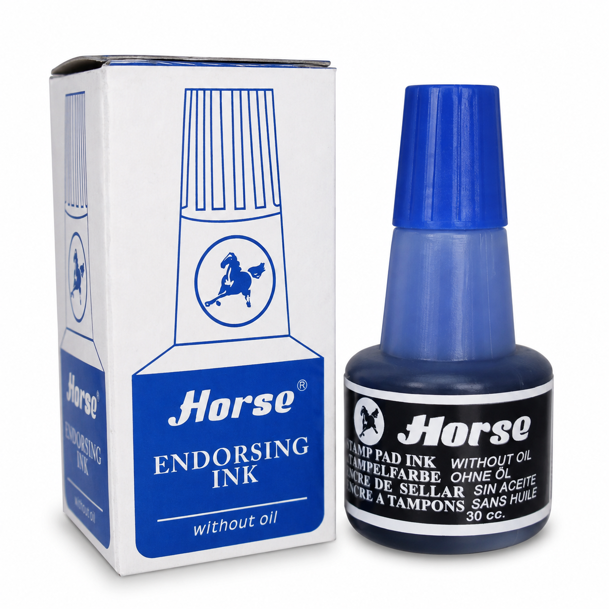 Encre pour tampon Horse – flacon