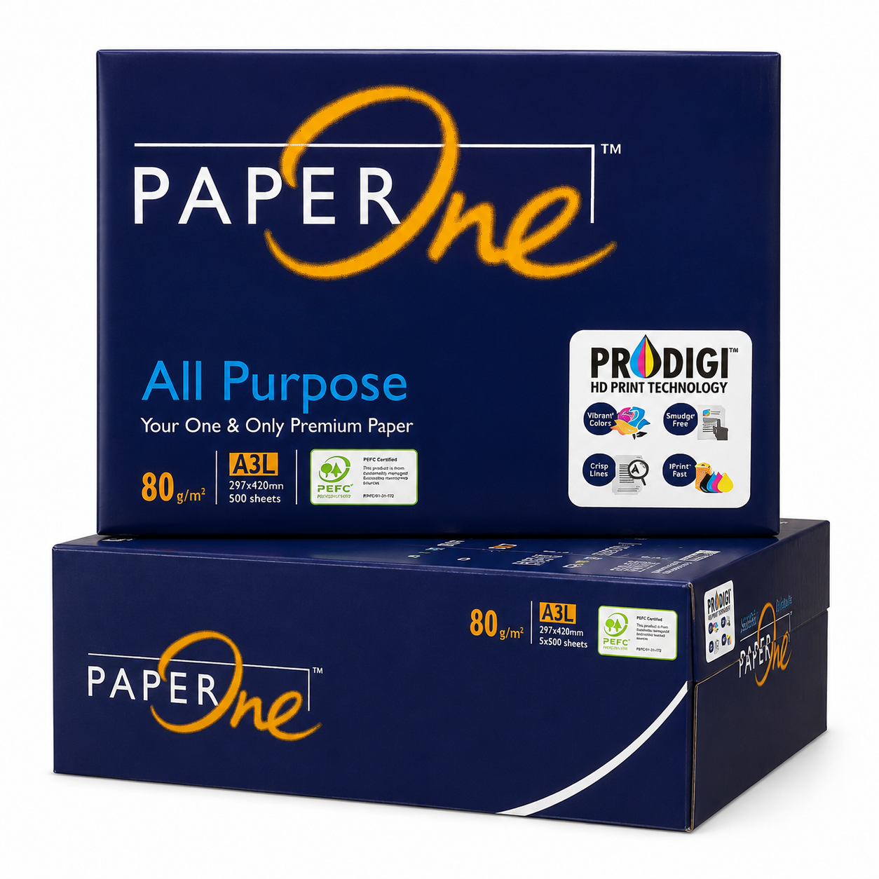 Rame de papier A3 PaperOne All Purpose – 80 g/m²