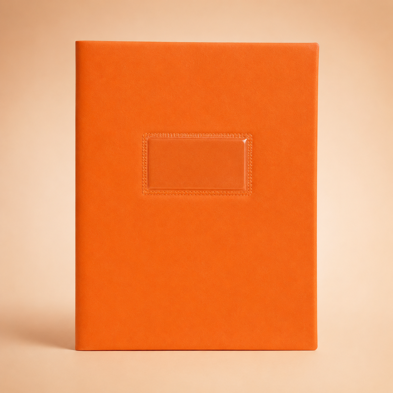 Protège-cahier orange