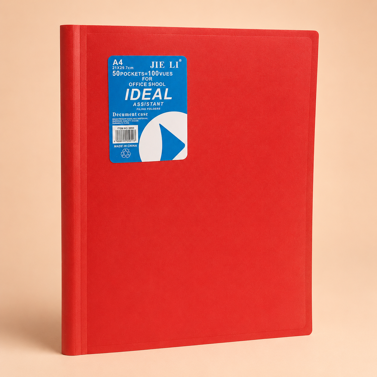 Protège-documents A4 – 50 pochettes / 100 vues