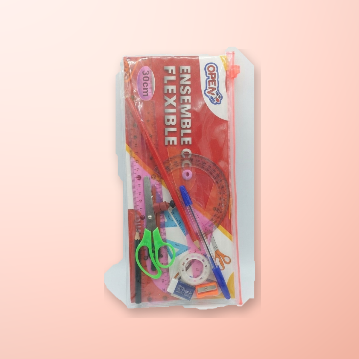Ensemble géométrique flexible 30 cm