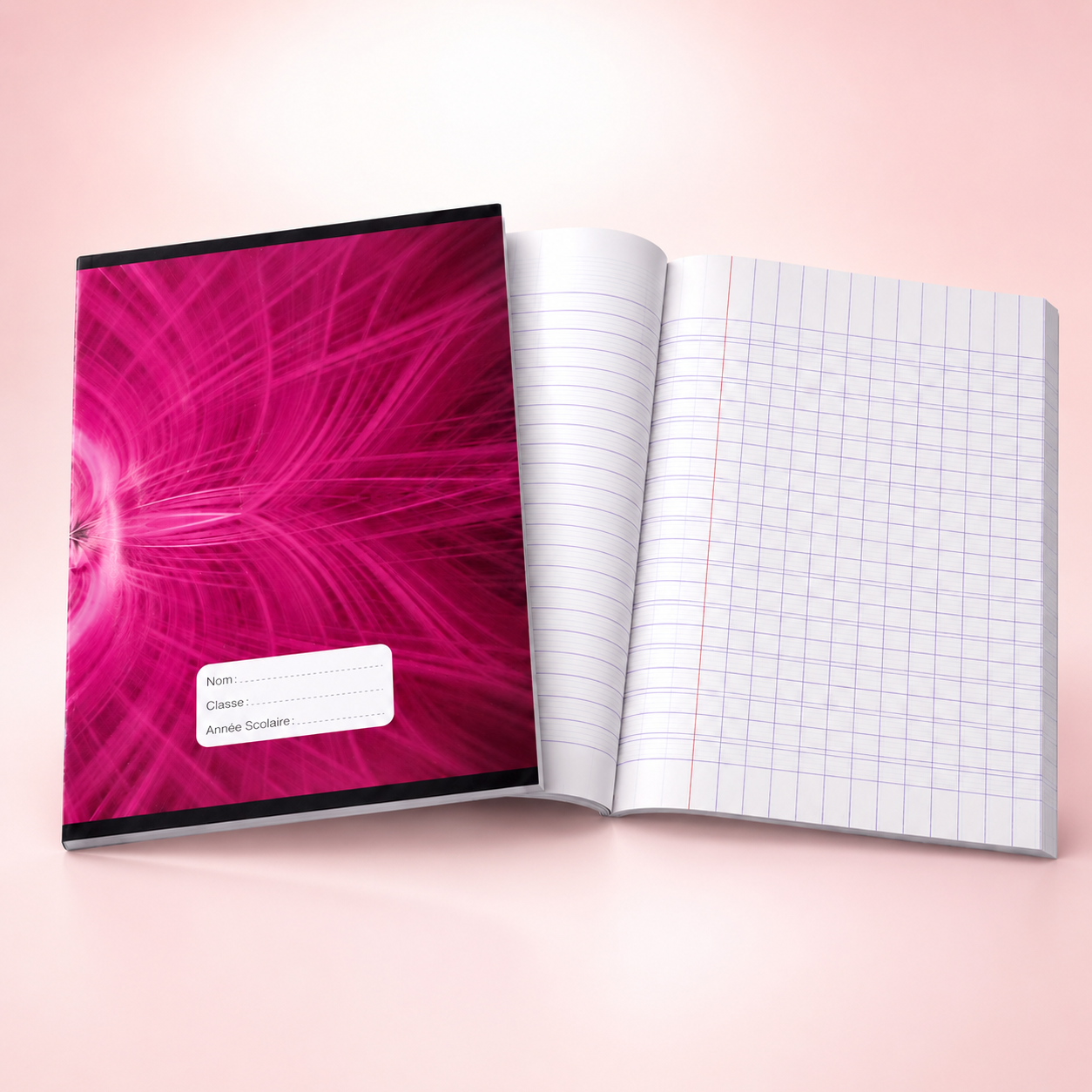 Cahier double ligne 25 pages